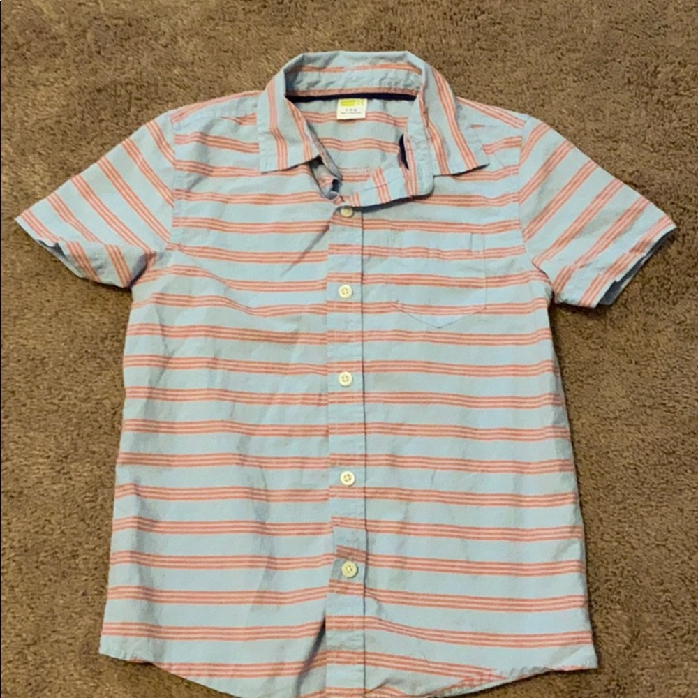Youth button down polo